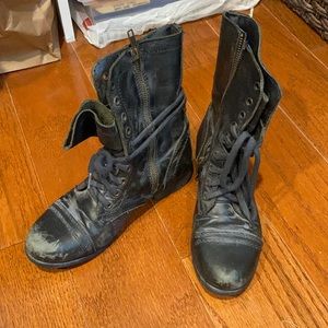 Steve Madden combat boots